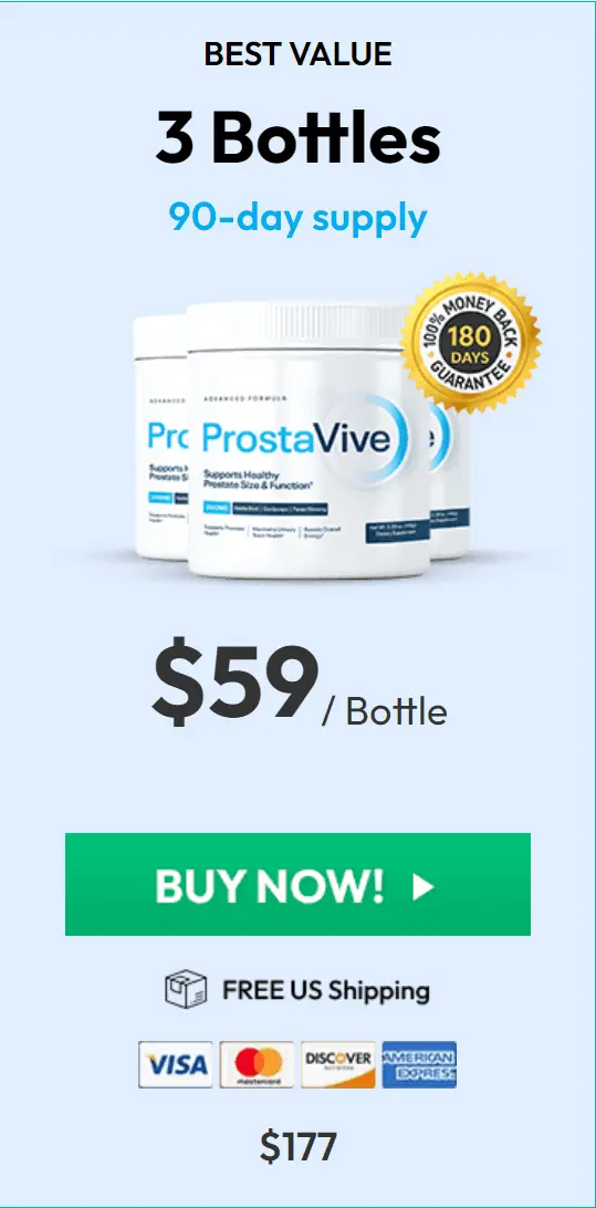 ProstaVive - 3 Bottles