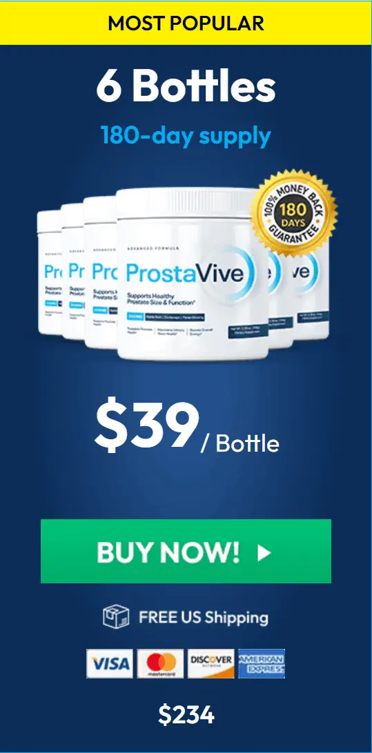 ProstaVive - 6 Bottles